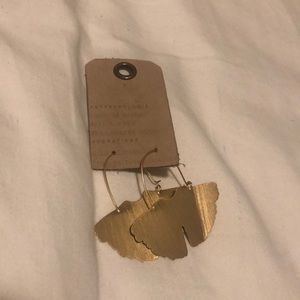 Anthropologie Gingko Earrings